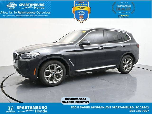 2022 BMW X3 30i — SUV — 73,145 mi — Spartanburg, SC