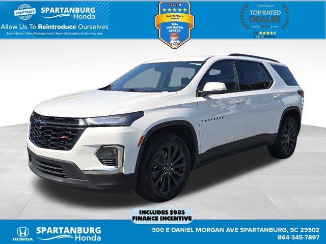 2022 Chevrolet Traverse RS — SUV — 55,701 mi — Spartanburg, SC