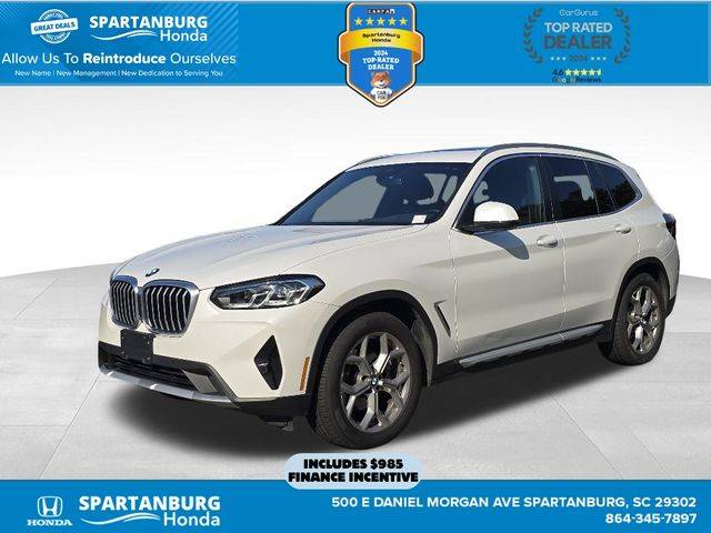 2024 BMW X3 30i — SUV — 45,664 mi — Spartanburg, SC