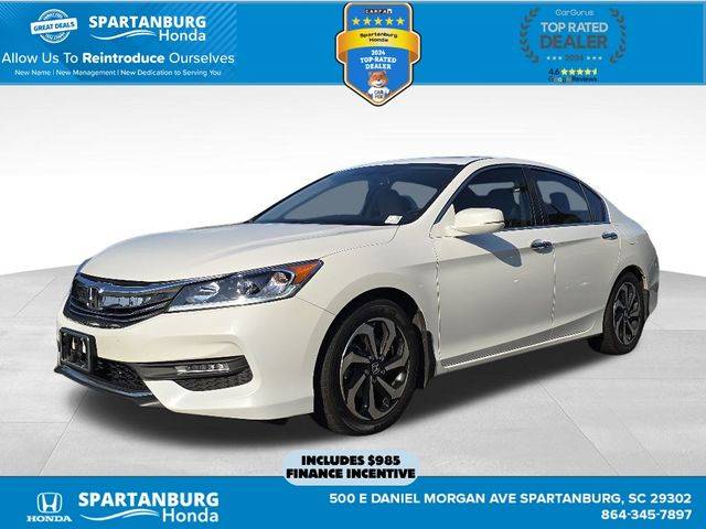2016 Honda Accord EX-L — Sedan — 60,150 mi — Spartanburg, SC