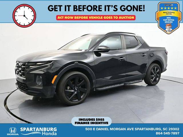 2024 Hyundai Santa Cruz NIGHT — Pickup Truck — 29,954 mi — Spartanburg, SC