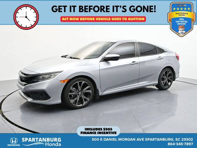 2020 Honda Civic Sport — Sedan — 114,584 mi — Spartanburg, SC