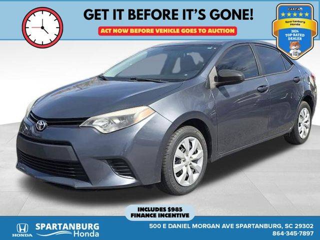 2014 Toyota Corolla L — Sedan — 112,487 mi — Spartanburg, SC