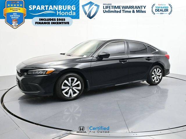 2024 Honda Civic LX — Sedan — 15,760 mi — Spartanburg, SC