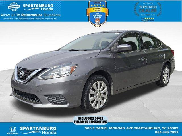2016 Nissan Sentra S — Sedan — 57,427 mi — Spartanburg, SC