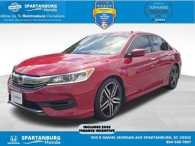 2016 Honda Accord Sport — Sedan — 200,277 mi — Spartanburg, SC
