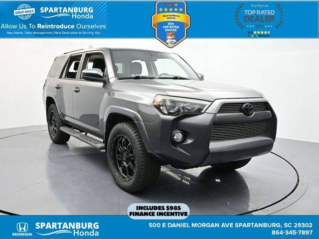 2016 Toyota 4Runner SR5 — SUV — 104,336 mi — Spartanburg, SC