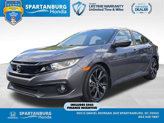 2021 Honda Civic Sport — Sedan — 66,206 mi — Spartanburg, SC
