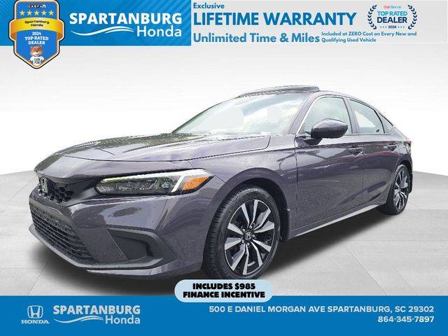 2022 Honda Civic EX-L — Hatchback — 37,001 mi — Spartanburg, SC