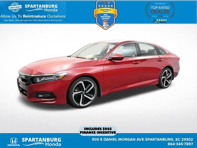 2018 Honda Accord Sport — Sedan — 79,381 mi — Spartanburg, SC