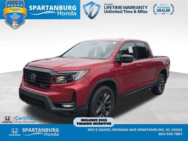 2021 Honda Ridgeline Sport — Pickup Truck — 72,625 mi — Spartanburg, SC