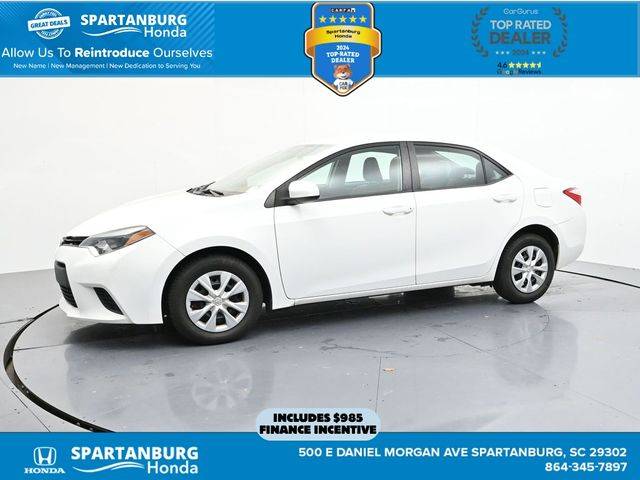 2015 Toyota Corolla L — Sedan — 126,635 mi — Spartanburg, SC