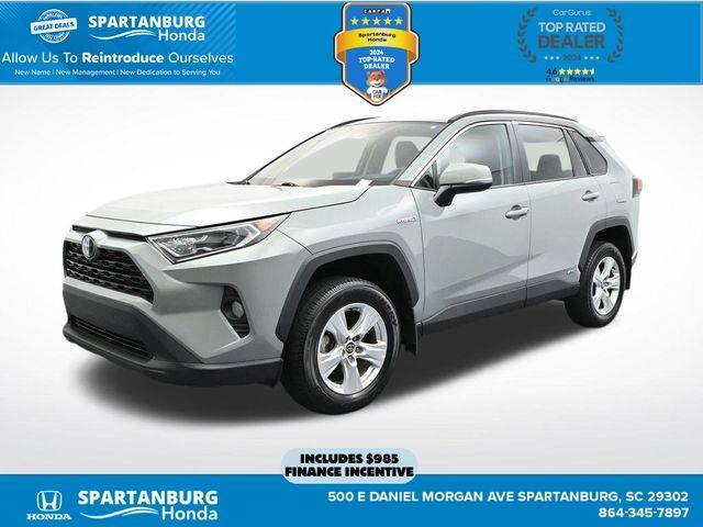 2021 Toyota RAV4 Hybrid XLE — SUV — 31,385 mi — Spartanburg, SC