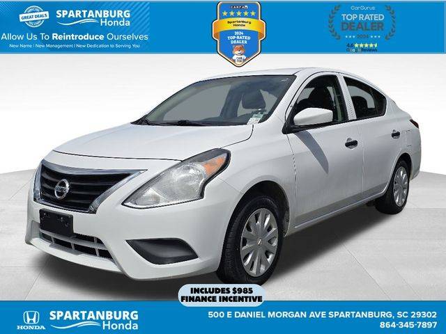 2018 Nissan Versa S Plus — Sedan — 17,843 mi — Spartanburg, SC