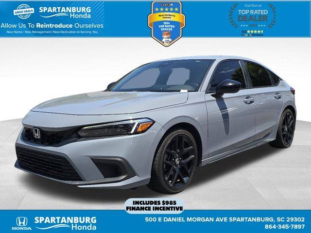 2022 Honda Civic Sport — Hatchback — 102,312 mi — Spartanburg, SC