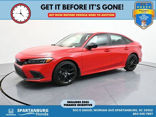 2024 Honda Civic Sport — Sedan — 24,672 mi — Spartanburg, SC