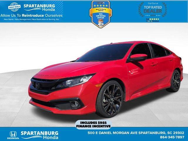 2021 Honda Civic Sport — Sedan — 113,628 mi — Spartanburg, SC