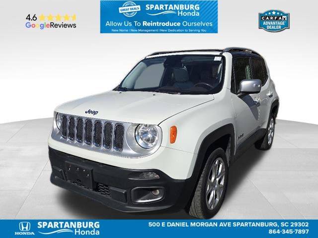 2016 Jeep Renegade Limited — SUV — 88,650 mi — Spartanburg, SC