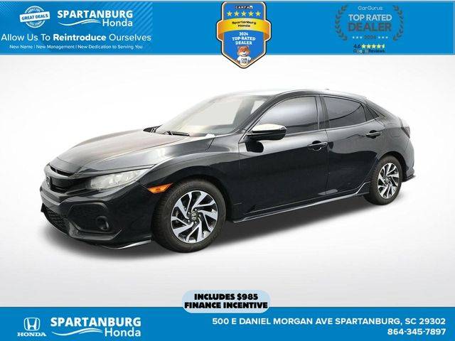 2019 Honda Civic Sport — Hatchback — 100,657 mi — Spartanburg, SC
