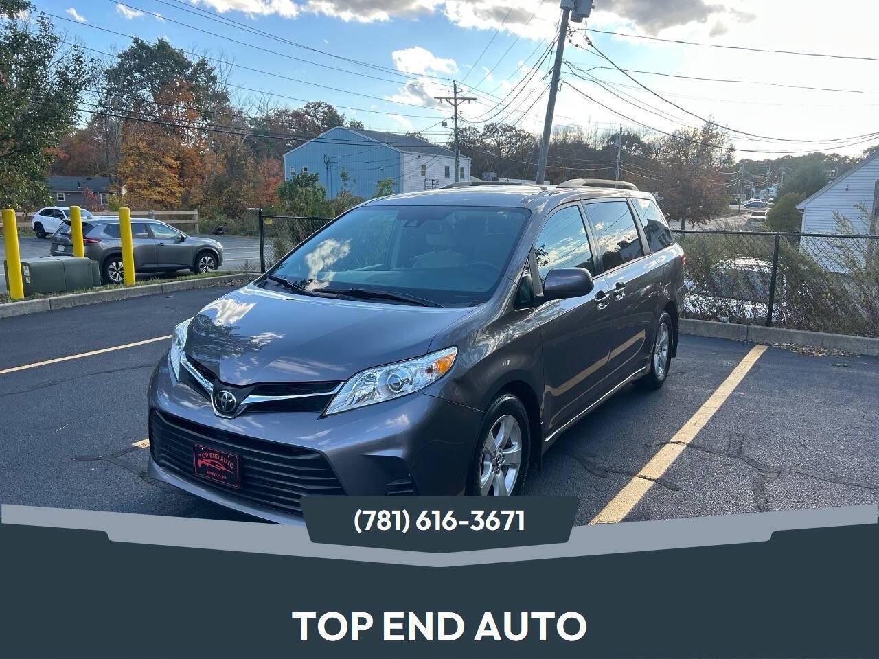 2019 Toyota Sienna LE — Minivan — 112,598 mi — Abington, MA
