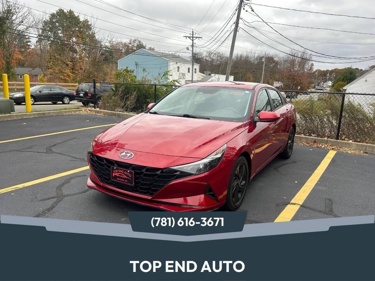 2021 Hyundai Elantra SEL — Sedan — 72,172 mi — Abington, MA