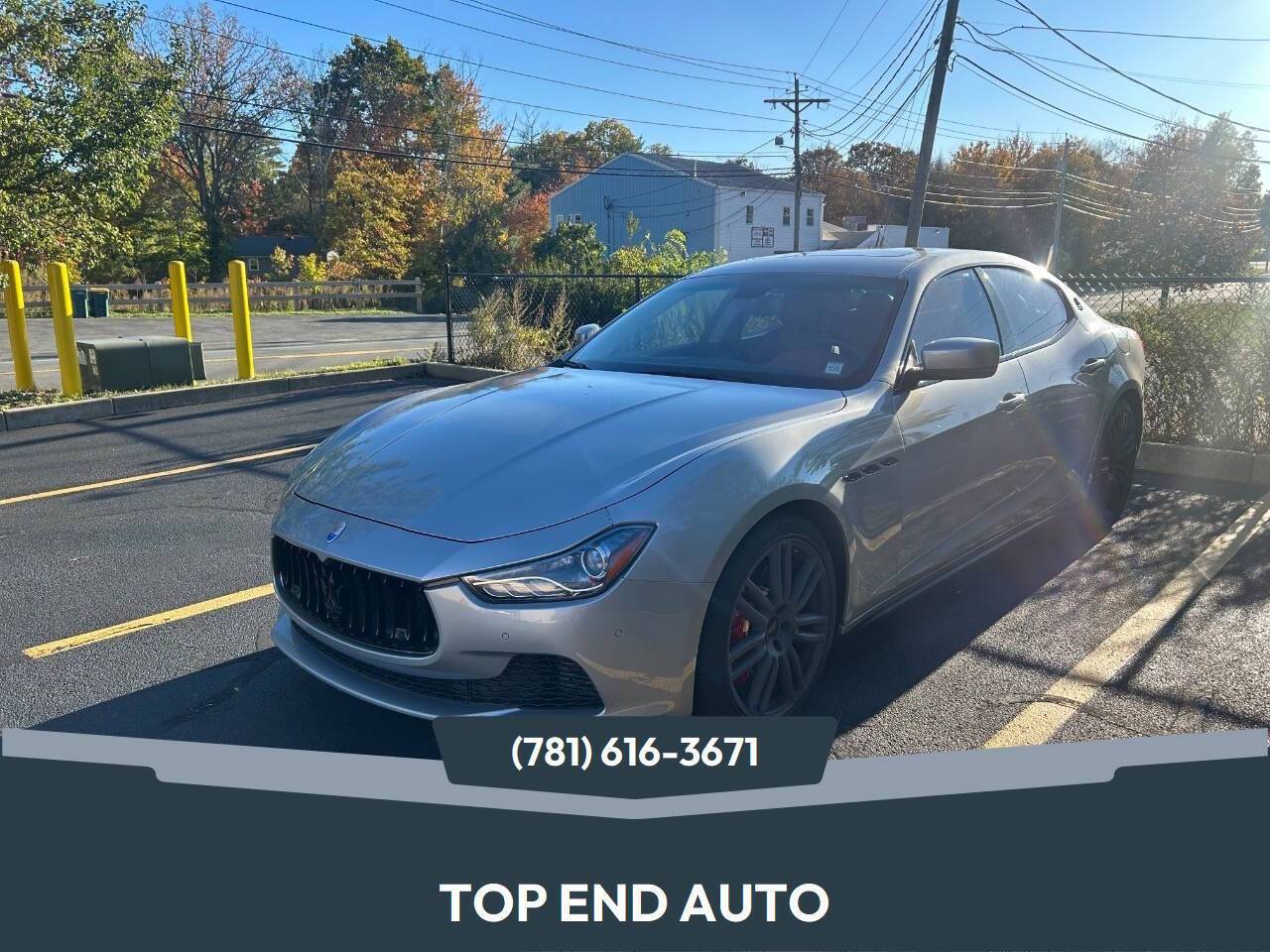 2015 Maserati Ghibli S Q4 — Sedan — 10,586 mi — Abington, MA