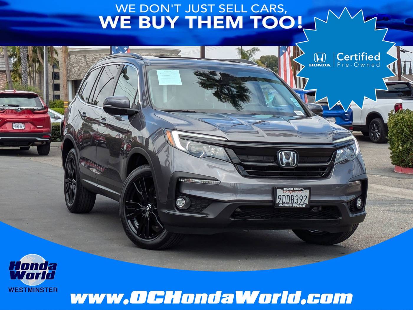 2022 Honda Pilot Special Edition — SUV — 26,868 mi — Westminster, CA