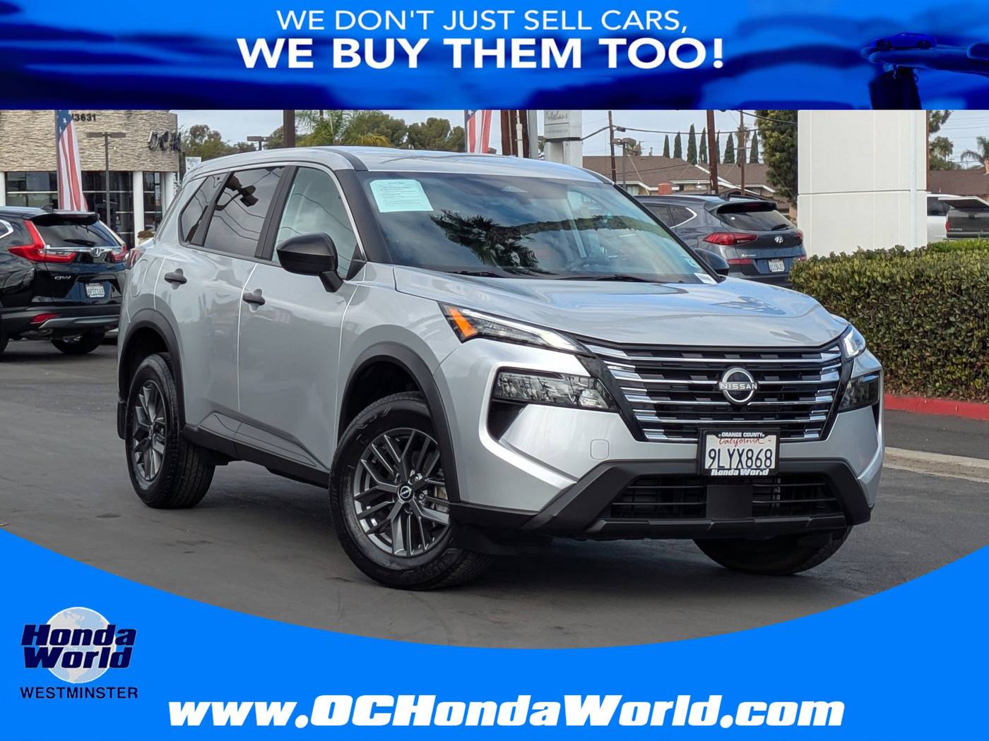 2024 Nissan Rogue S — SUV — 16,982 mi — Westminster, CA