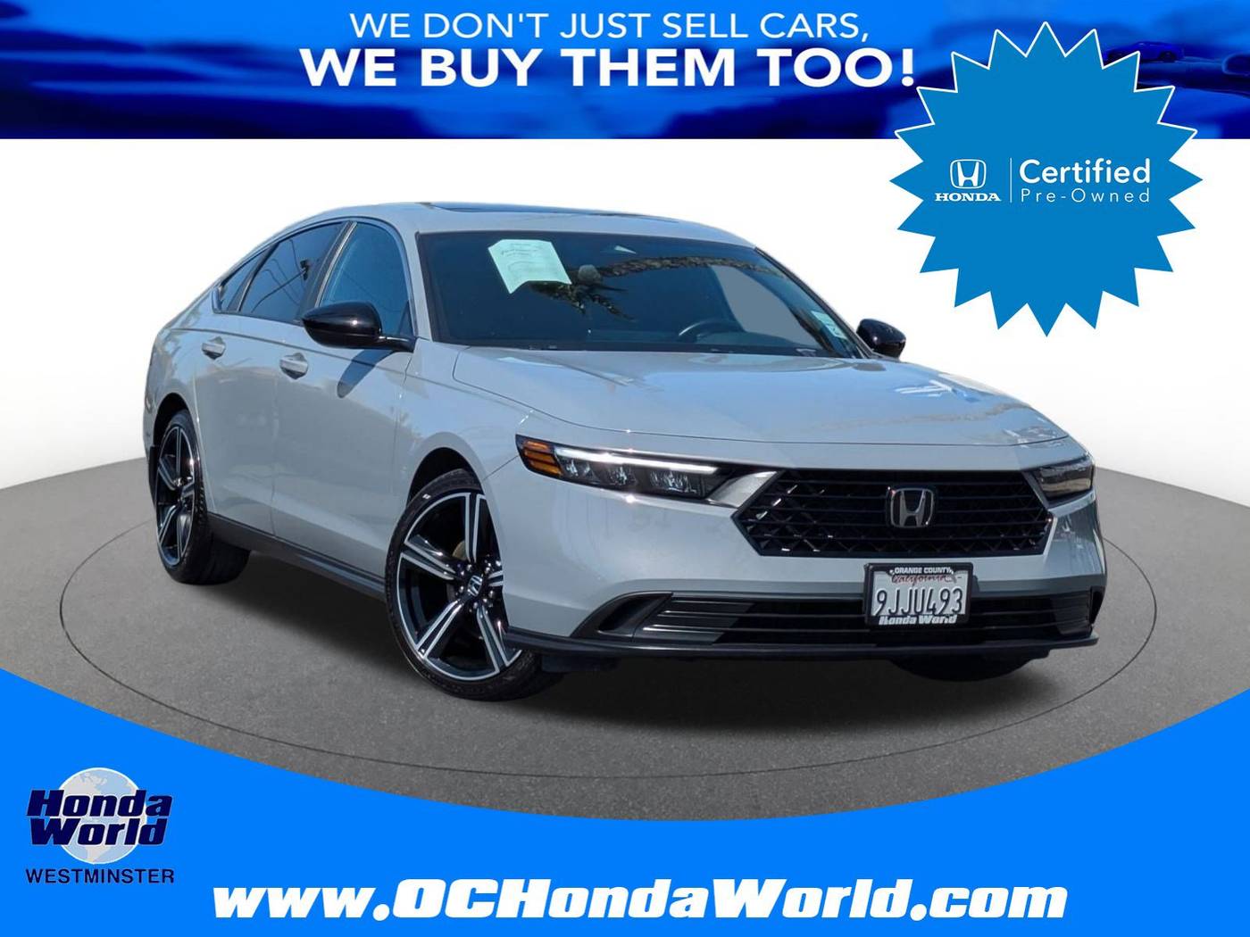2023 Honda Accord Hybrid Sport — Sedan — 15,910 mi — Westminster, CA