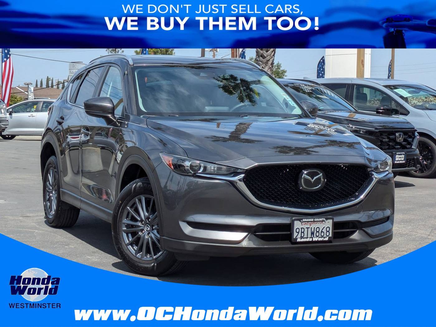 2019 Mazda CX-5 Touring — SUV — 80,292 mi — Westminster, CA
