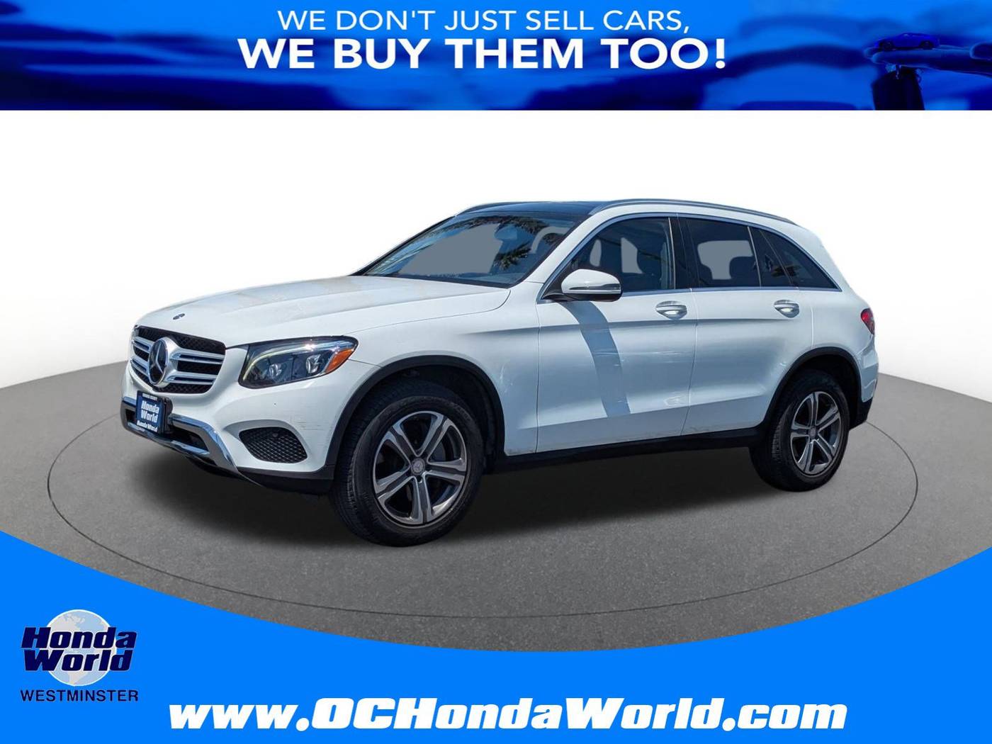 2016 Mercedes-Benz GLC GLC 300 — SUV — 107,739 mi — Westminster, CA