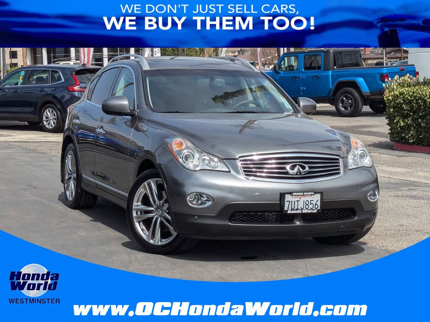 2013 INFINITI EX37 Journey — SUV — 69,401 mi — Westminster, CA