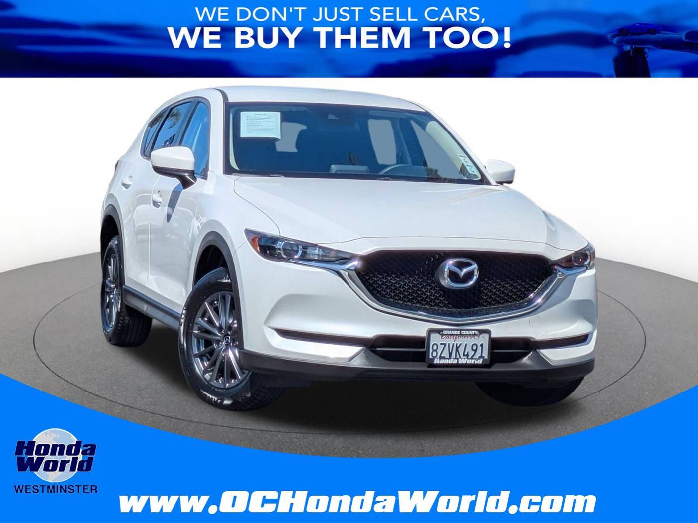 2019 Mazda CX-5 Sport — SUV — 64,016 mi — Westminster, CA
