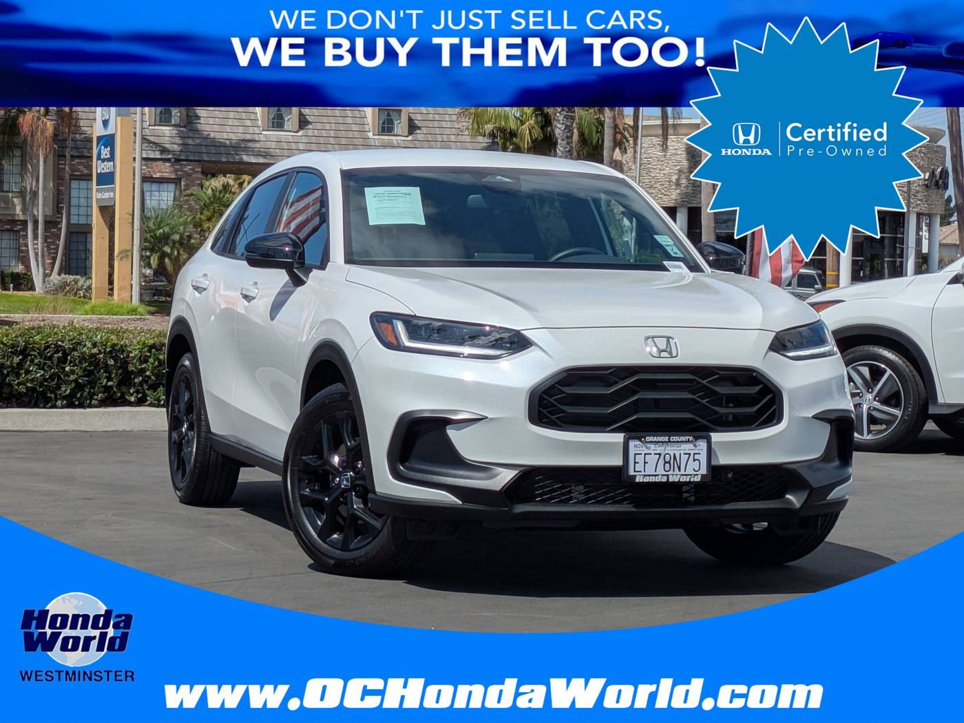 2025 Honda HR-V Sport — SUV — 3,617 mi — Westminster, CA