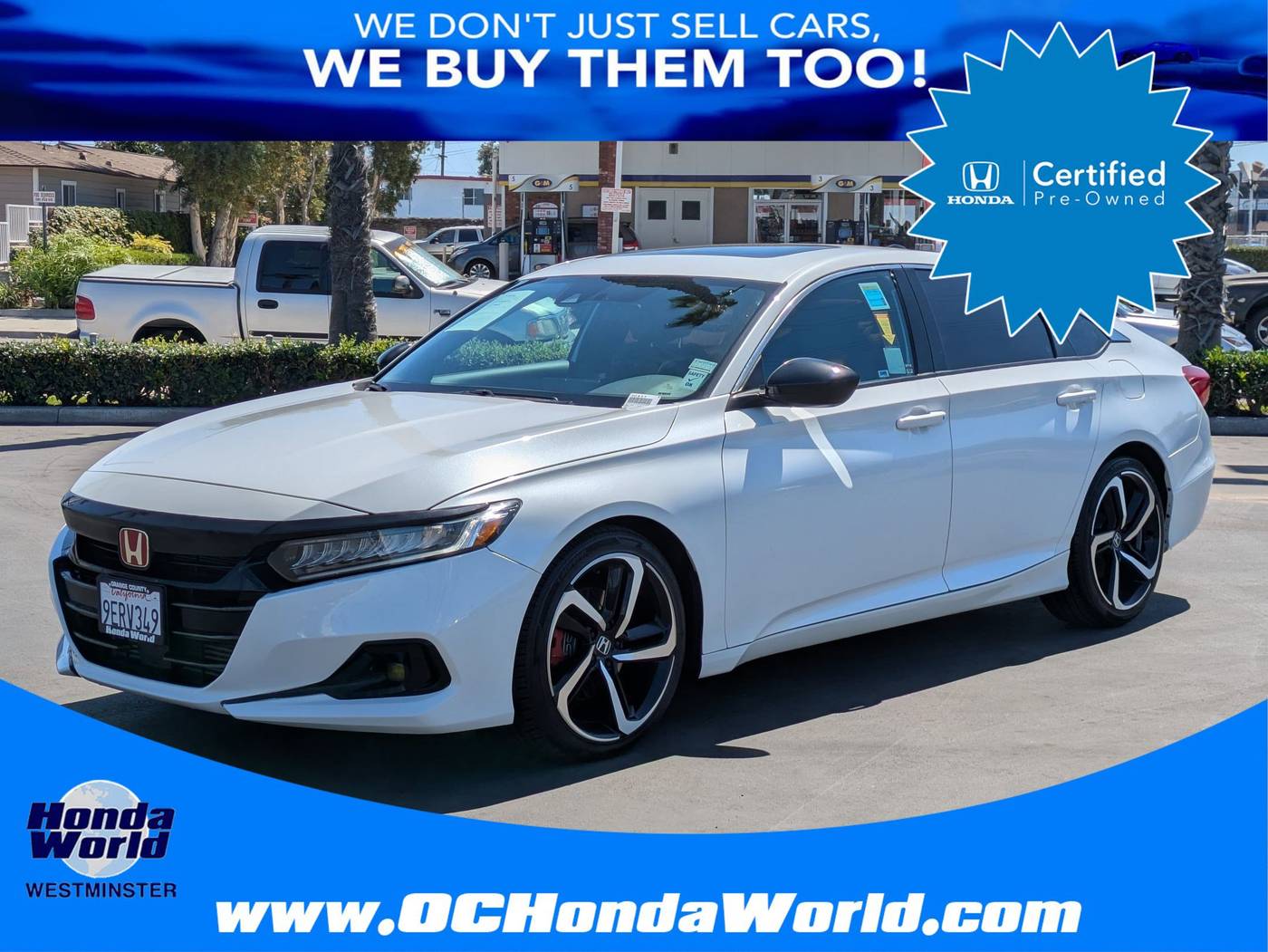 2022 Honda Accord Sport — Sedan — 50,480 mi — Westminster, CA