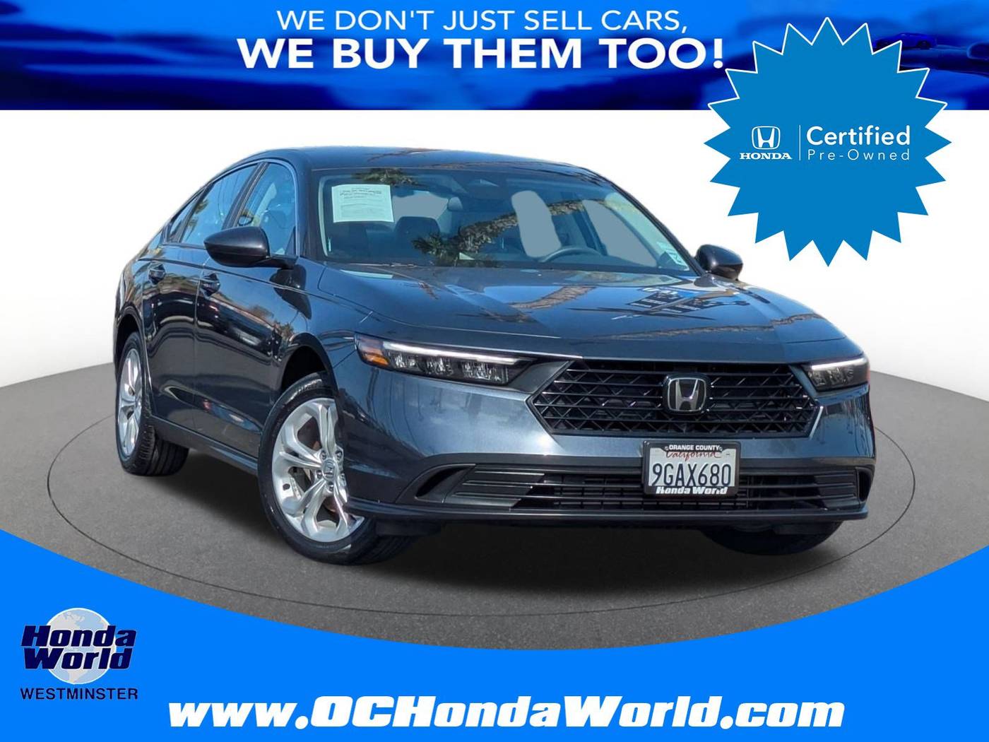 2023 Honda Accord LX — Sedan — 29,634 mi — Westminster, CA