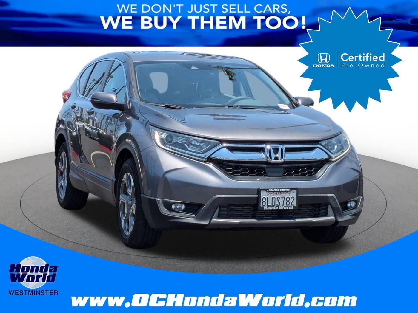 2019 Honda CR-V EX — SUV — 40,778 mi — Westminster, CA
