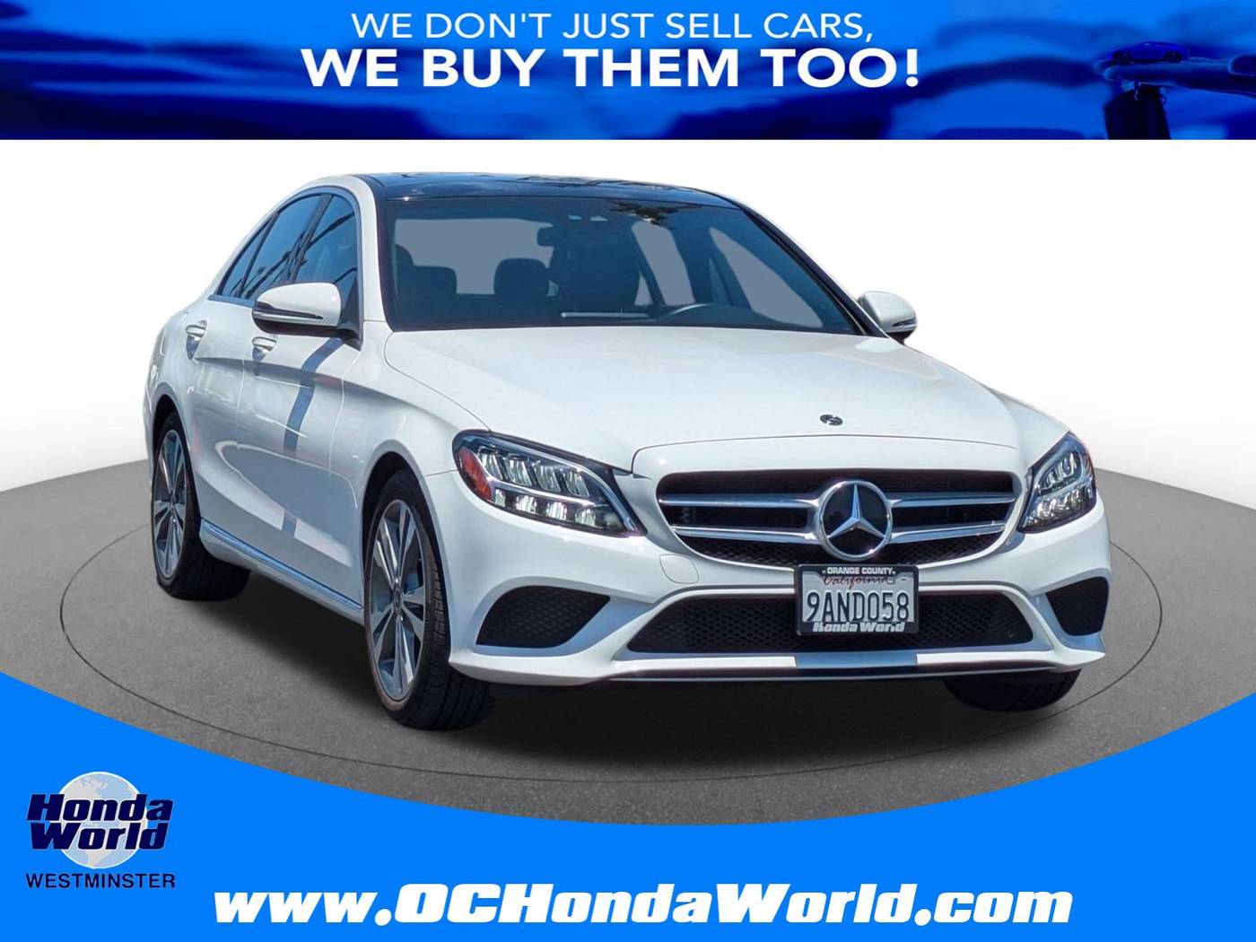 2021 Mercedes-Benz C-Class C 300 — Sedan — 35,432 mi — Westminster, CA