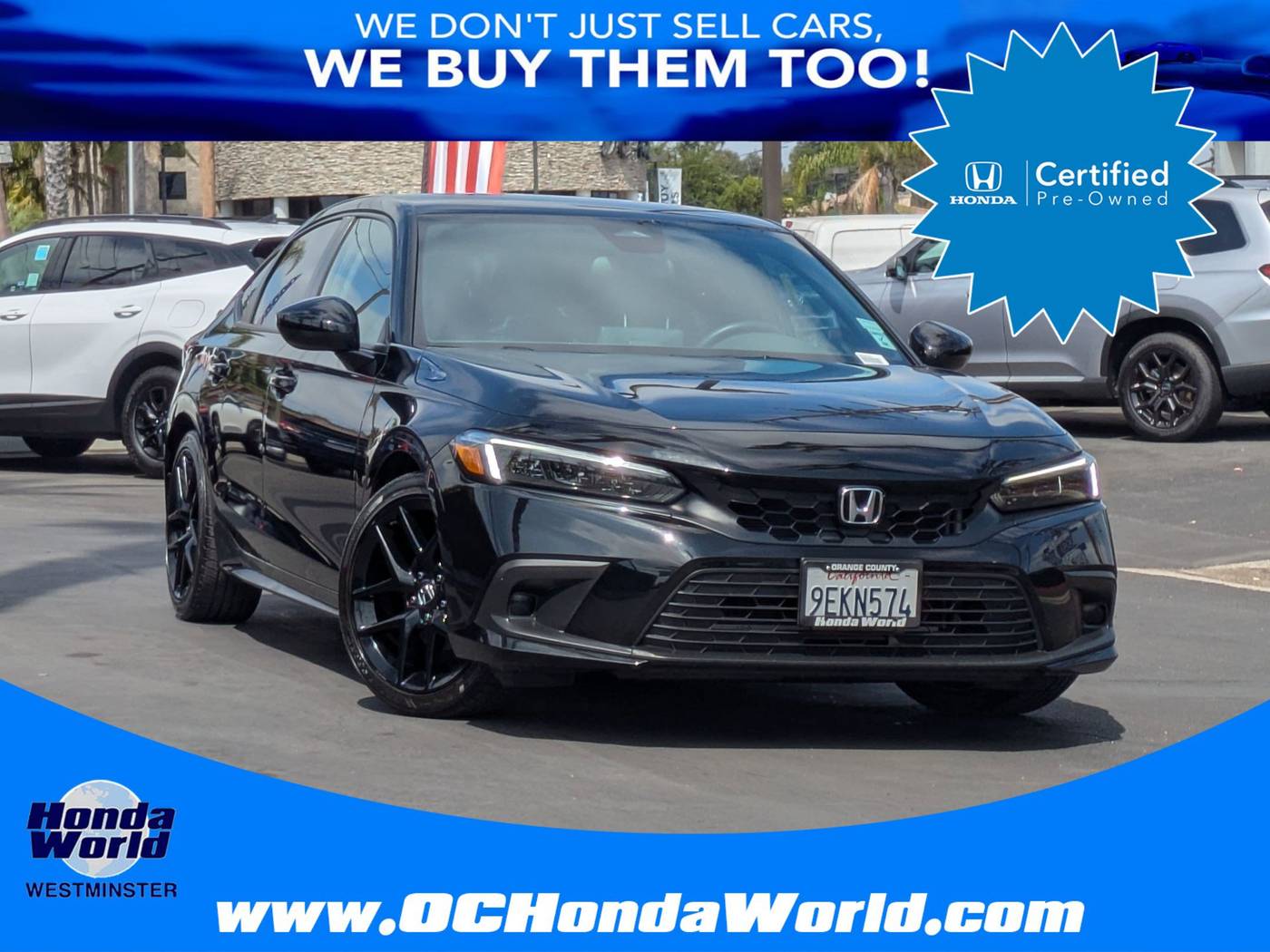 2023 Honda Civic Sport — Hatchback — 44,345 mi — Westminster, CA