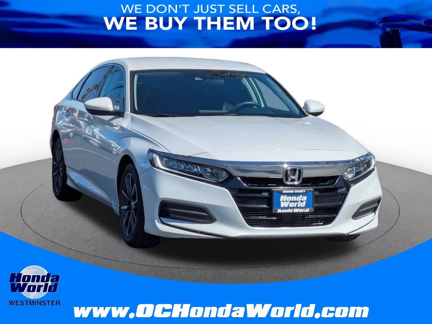 2019 Honda Accord LX — Sedan — 86,691 mi — Westminster, CA