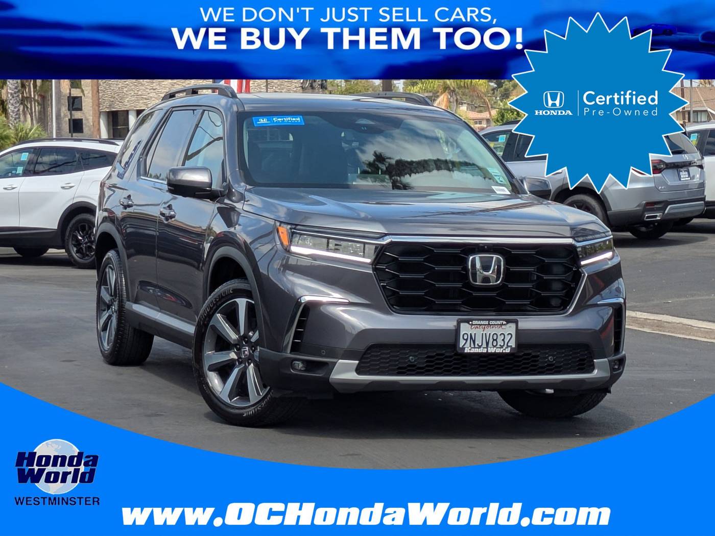 2025 Honda Pilot Elite — SUV — 11,488 mi — Westminster, CA