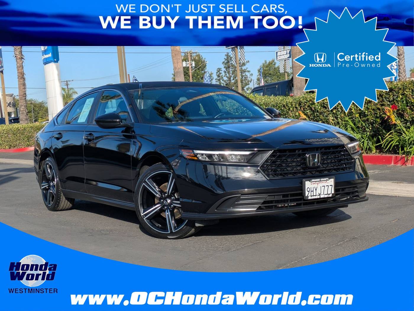 2023 Honda Accord Hybrid Sport — Sedan — 40,958 mi — Westminster, CA