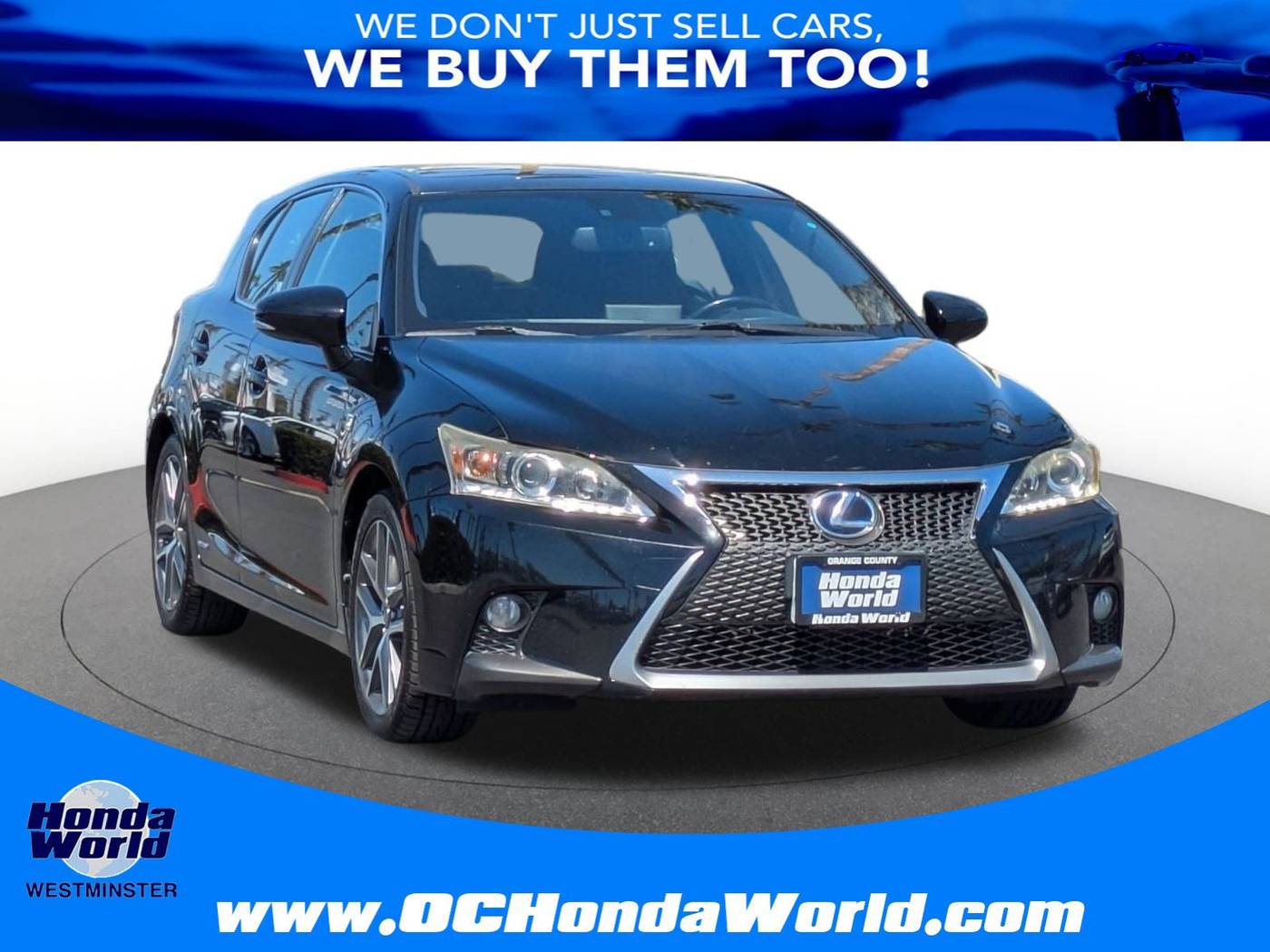 2015 Lexus CT CT 200h — Hatchback — 169,841 mi — Westminster, CA