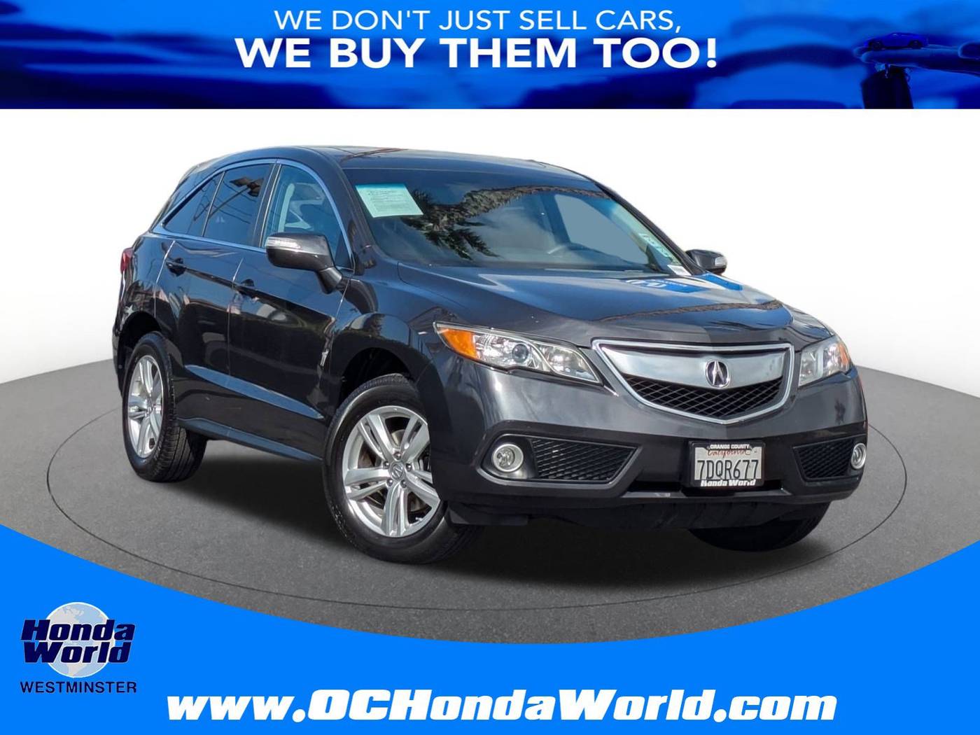 2014 Acura RDX Technology Package — SUV — 138,689 mi — Westminster, CA