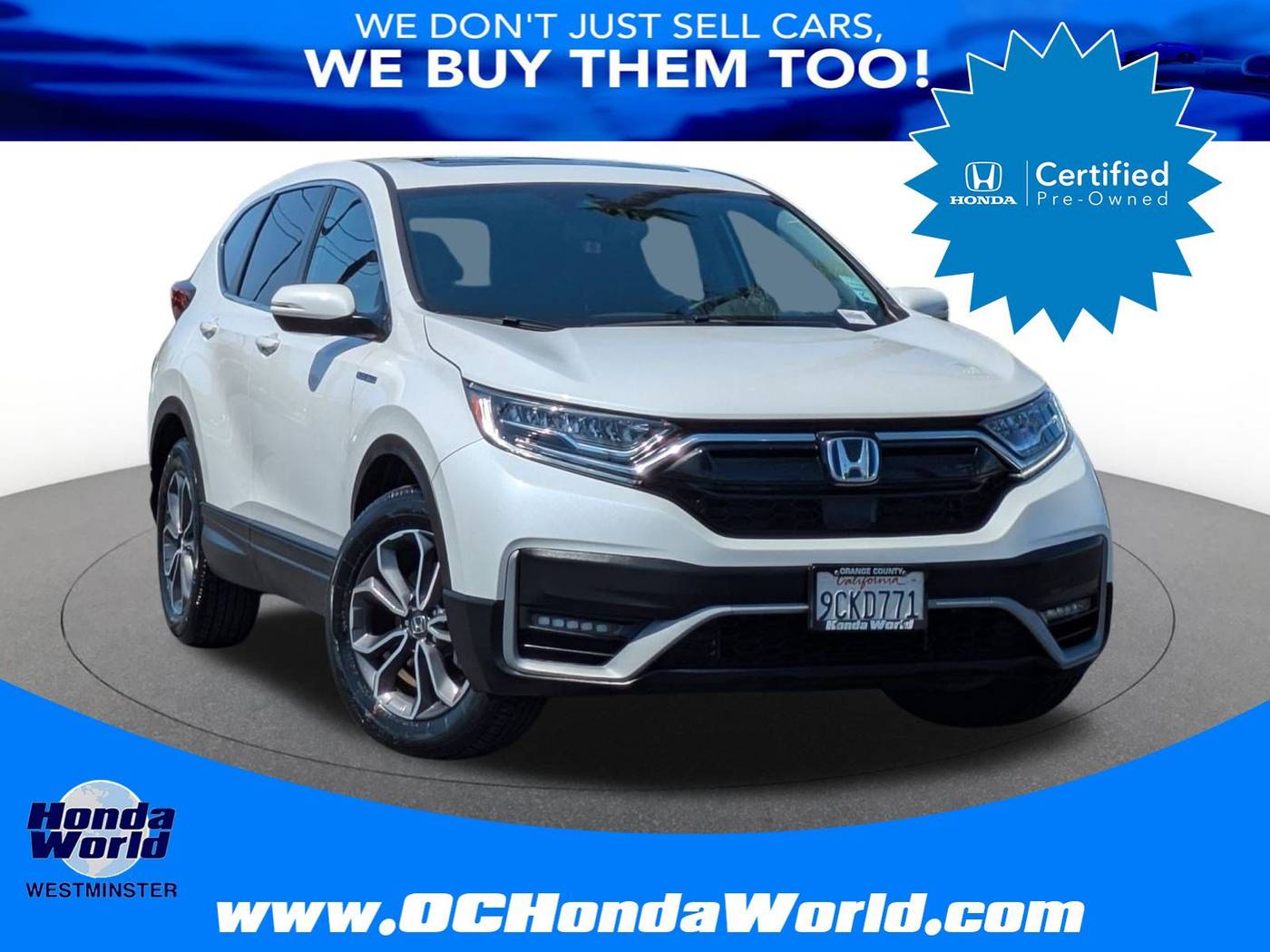 2022 Honda CR-V Hybrid EX-L — SUV — 49,980 mi — Westminster, CA