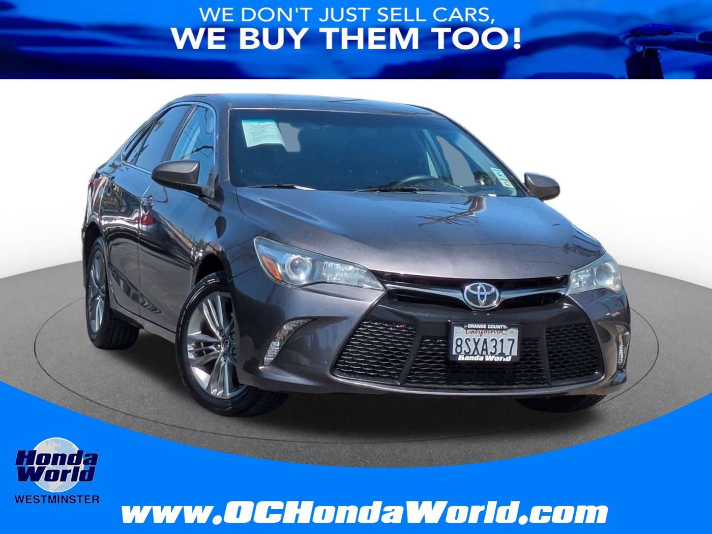 2017 Toyota Camry SE — Sedan — 126,104 mi — Westminster, CA