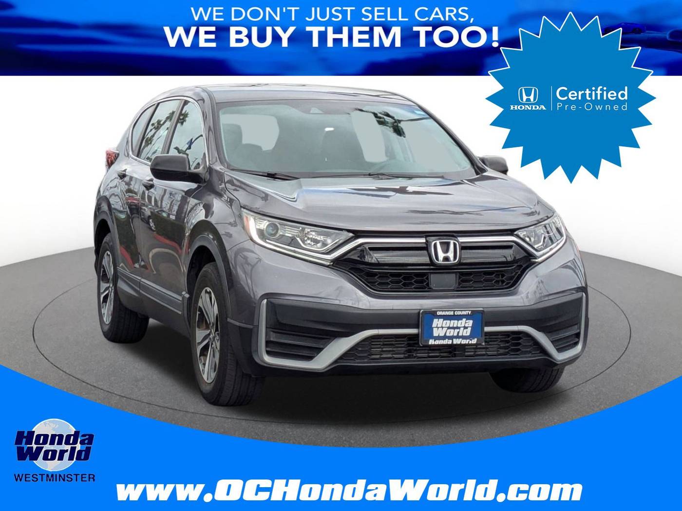 2020 Honda CR-V LX — SUV — 30,952 mi — Westminster, CA