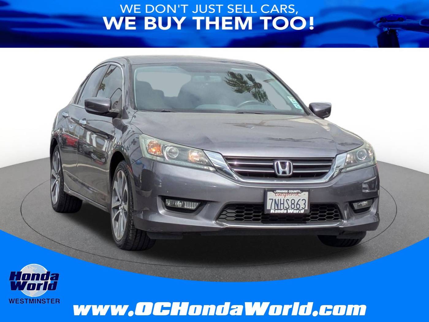 2015 Honda Accord Sport — Sedan — 159,813 mi — Westminster, CA