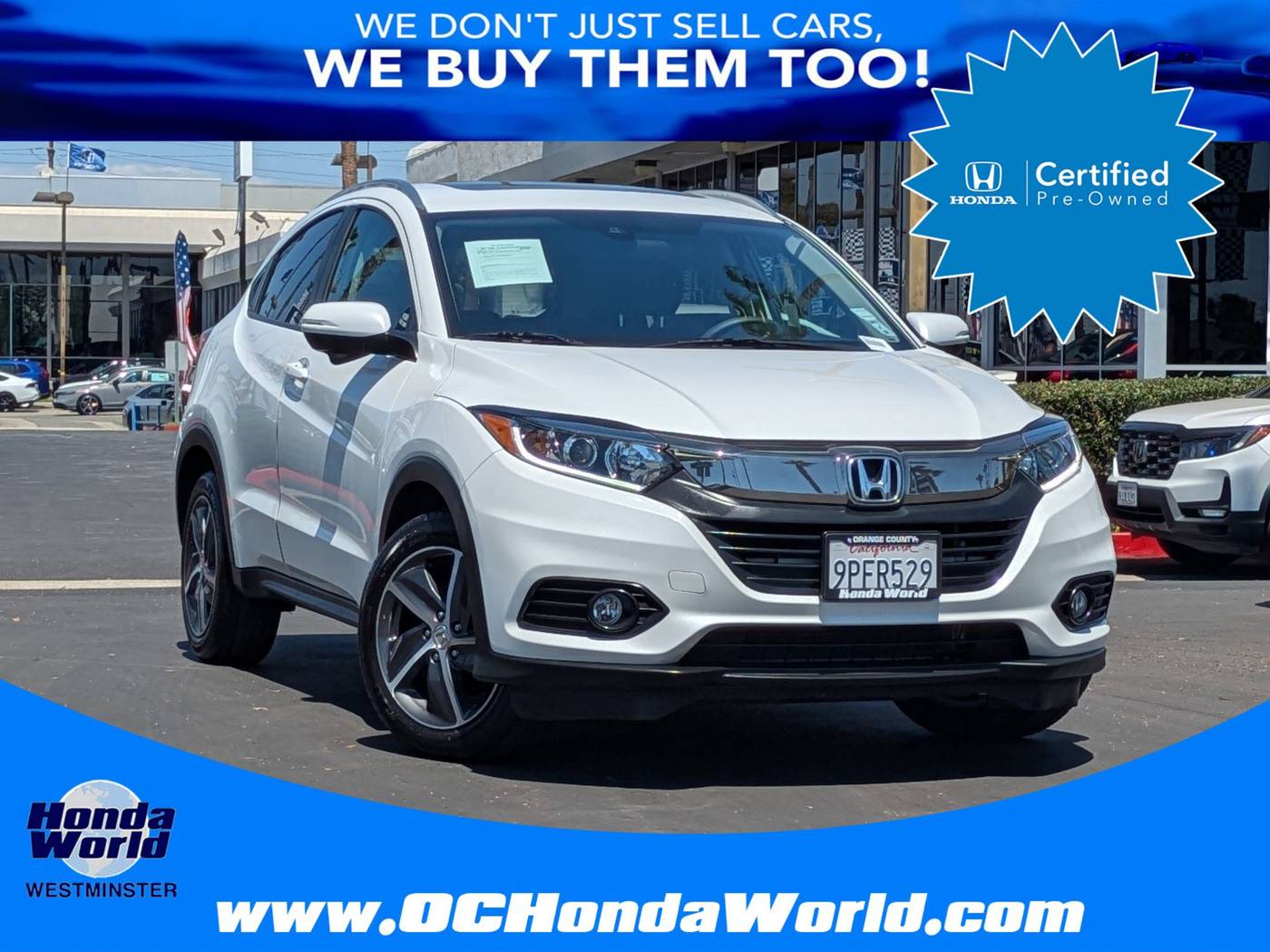 2022 Honda HR-V EX — SUV — 24,887 mi — Westminster, CA