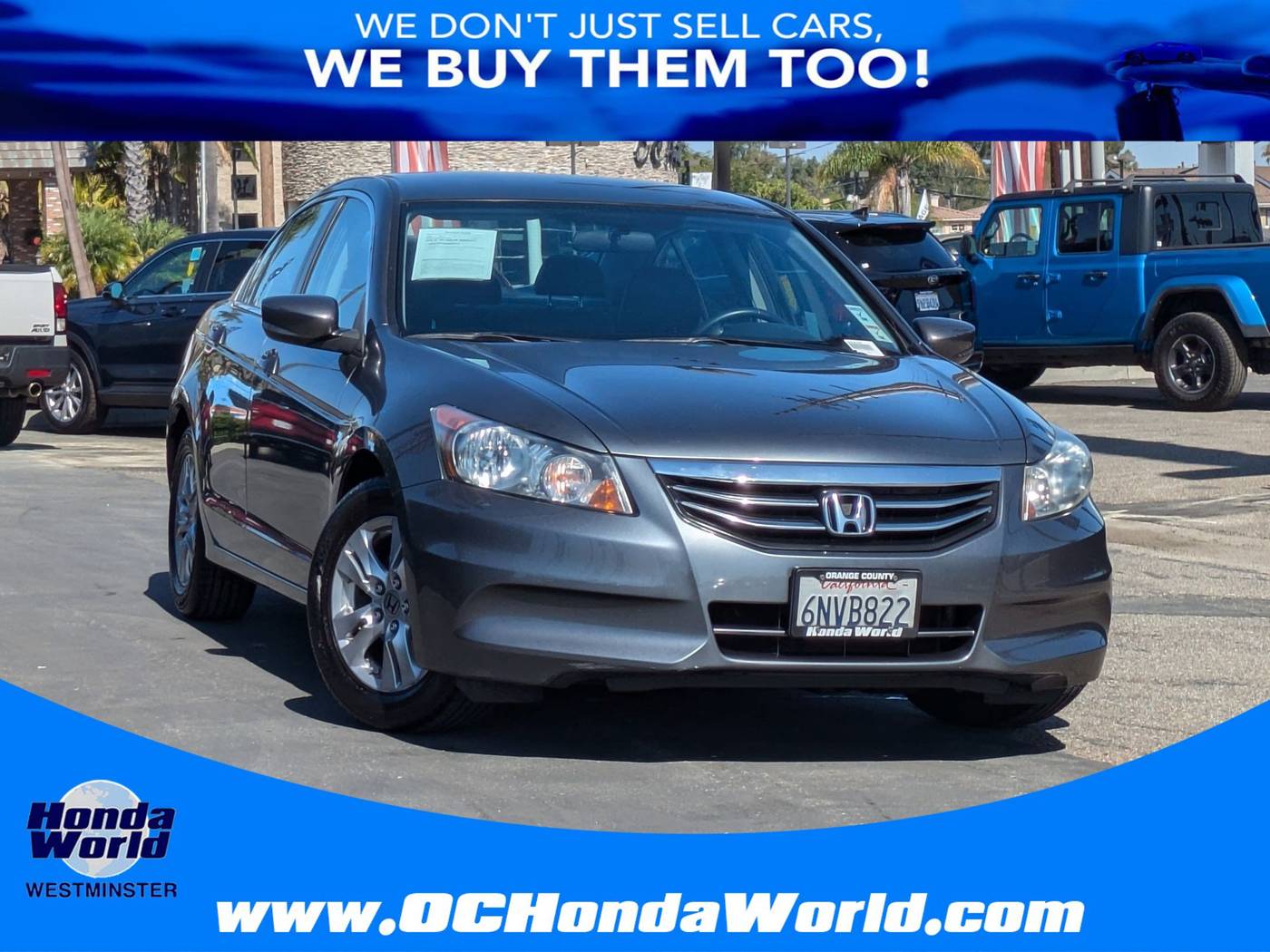2011 Honda Accord SE — Sedan — 202,070 mi — Westminster, CA